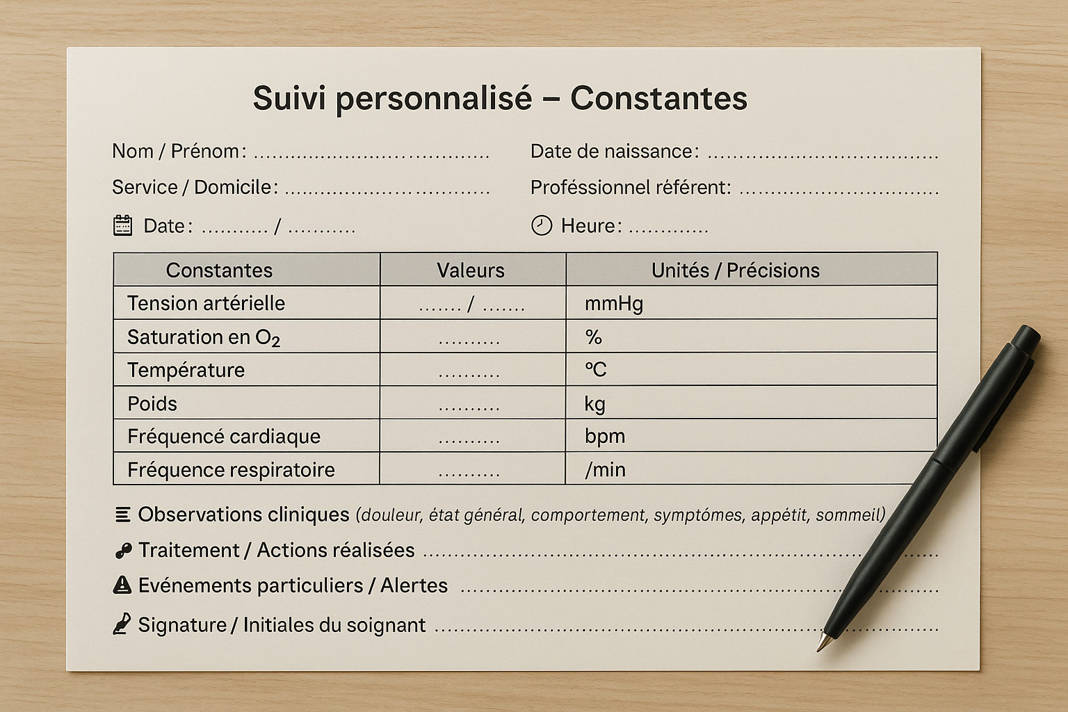 Suivi personnalisé à domicile