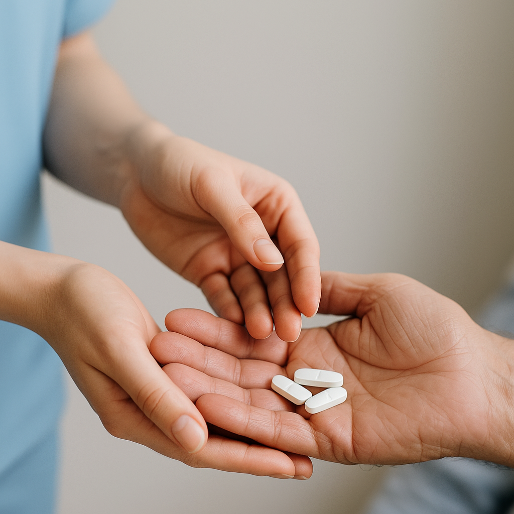 Injection réalisée par un infirmier libéral